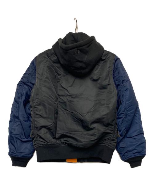 ALPHA（アルファ）ALPHA (アルファ) MA-1ジャケット ブラック サイズ:Sの古着・服飾アイテム