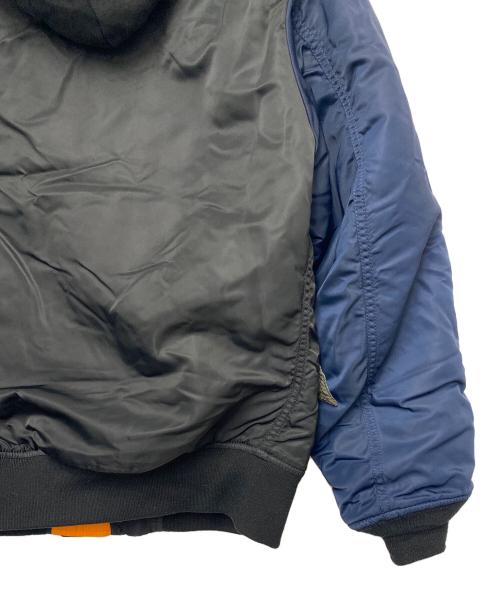 ALPHA（アルファ）ALPHA (アルファ) MA-1ジャケット ブラック サイズ:Sの古着・服飾アイテム