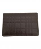 BURBERRYバーバリー）の古着「カードケース」｜ブラウン