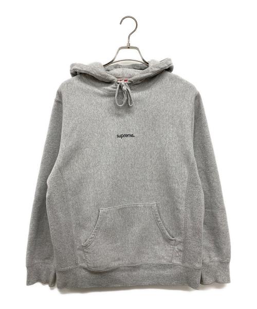 SUPREME（シュプリーム）SUPREME (シュプリーム) trademark hooded sweatshirt グレー サイズ:Mの古着・服飾アイテム