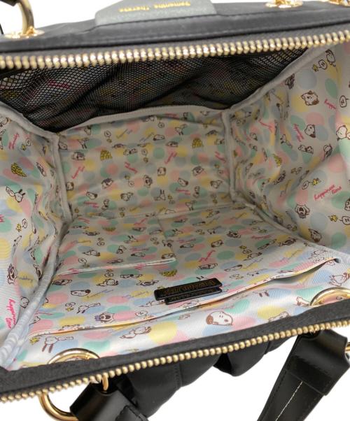 Samantha Thavasa（サマンサタバサ）Samantha Thavasa (サマンサタバサ) PEANUTS (ピーナッツ) ナイロンリュック ブラックの古着・服飾アイテム