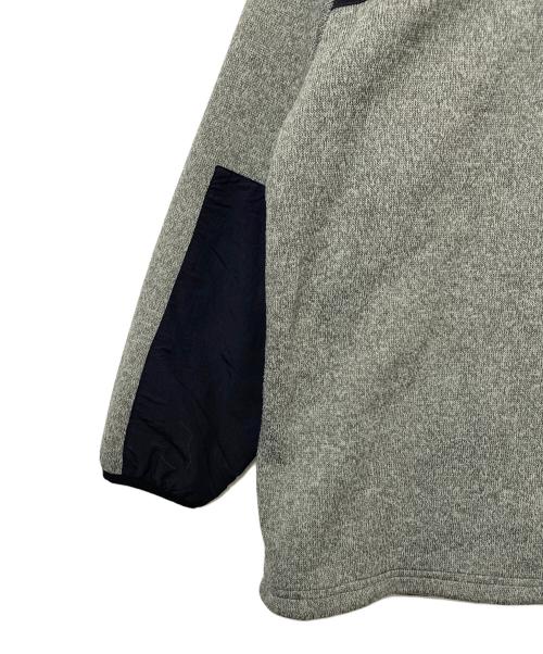 GRAMICCI（グラミチ）GRAMICCI (グラミチ) フリースジャケット ブラック×ライトグレー サイズ:Mの古着・服飾アイテム