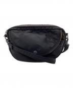 PORTERポーター）の古着「ハーフムーンショルダーバッグ」｜ブラック