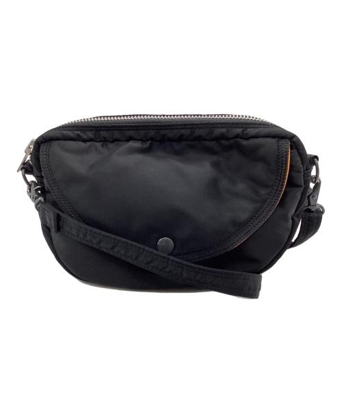 PORTER（ポーター）PORTER (ポーター) ハーフムーンショルダーバッグ ブラックの古着・服飾アイテム