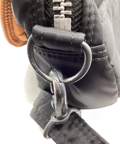 PORTER（ポーター）PORTER (ポーター) ハーフムーンショルダーバッグ ブラックの古着・服飾アイテム