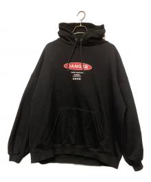TIGHTBOOTH PRODUCTION×BlackEyePatch（タイトブースプロダクション×ブラックアイパッチ）の古着「パーカー」｜ブラック