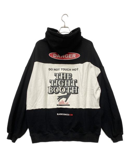 TIGHTBOOTH PRODUCTION（タイトブースプロダクション）TIGHTBOOTH PRODUCTION (タイトブースプロダクション) BlackEyePatch (ブラックアイパッチ) パーカー ブラック サイズ:XLの古着・服飾アイテム