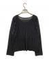 PLEATS PLEASE (プリーツプリーズ) プリーツカットソー ブラック サイズ:3：18000円
