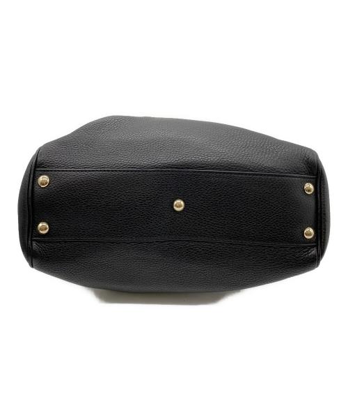 GUCCI（グッチ）GUCCI (グッチ) バンブーショッパースモールバッグ ブラックの古着・服飾アイテム