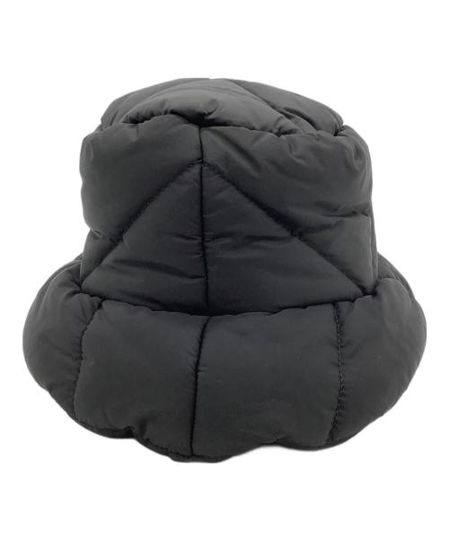 PRADA（プラダ）PRADA (プラダ) ナイロンバケットハット ブラック サイズ:Ｌの古着・服飾アイテム