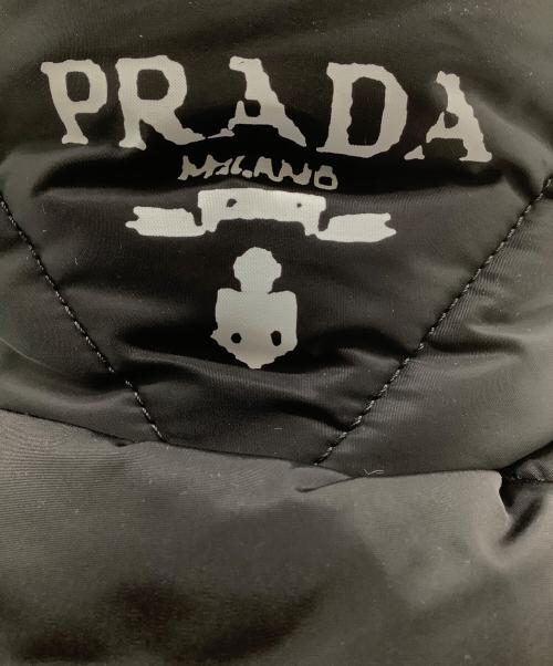PRADA（プラダ）PRADA (プラダ) ナイロンバケットハット ブラック サイズ:Ｌの古着・服飾アイテム