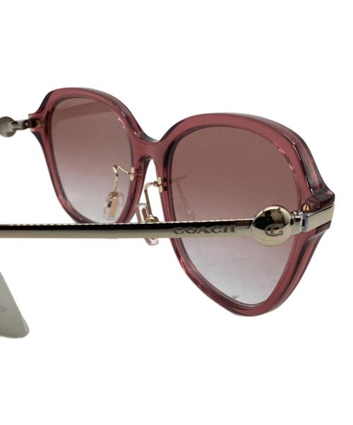 COACH（コーチ）COACH (コーチ) サングラス ピンクの古着・服飾アイテム