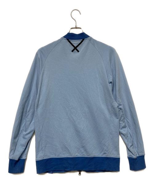 adidas（アディダス）adidas (アディダス) アスレチックファッションジャケット ブルー サイズ:Mの古着・服飾アイテム