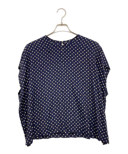 45R（フォーティファイブ・アール）45R (フォーティファイブ・アール) ノースリーブブラウス ネイビー サイズ:不明 未使用品の古着・服飾アイテム