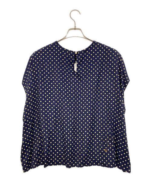 45R（フォーティファイブ・アール）45R (フォーティファイブ・アール) ノースリーブブラウス ネイビー サイズ:不明 未使用品の古着・服飾アイテム