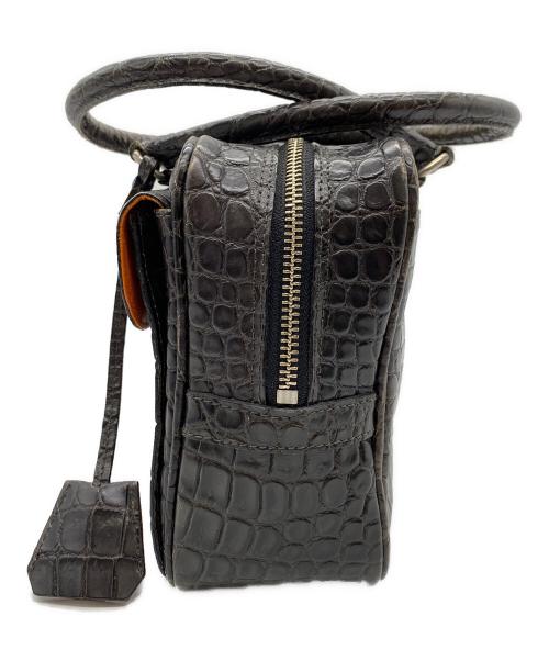 A.D.M.J.（エーディーエムジェイ）A.D.M.J. (エーディーエムジェイ) ハンドバッグ グレーの古着・服飾アイテム