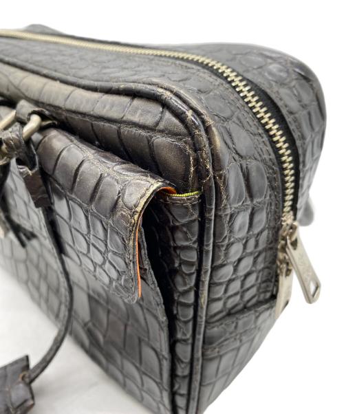 A.D.M.J.（エーディーエムジェイ）A.D.M.J. (エーディーエムジェイ) ハンドバッグ グレーの古着・服飾アイテム