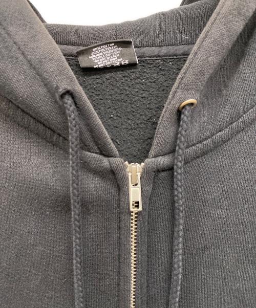 stussy（ステューシー）stussy (ステューシー) ジップパーカー ブラック サイズ:XLの古着・服飾アイテム