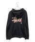 stussy (ステューシー) ジップパーカー ブラック サイズ:XL：8000円