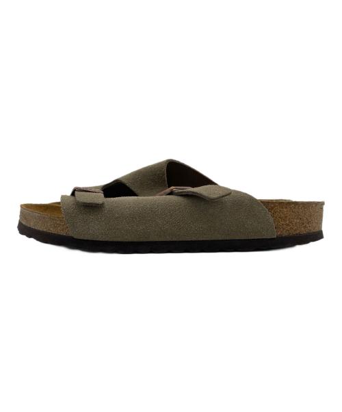 BIRKENSTOCK（ビルケンシュトック）BIRKENSTOCK (ビルケンシュトック) サンダル ブラウン×ベージュ サイズ:26cmの古着・服飾アイテム