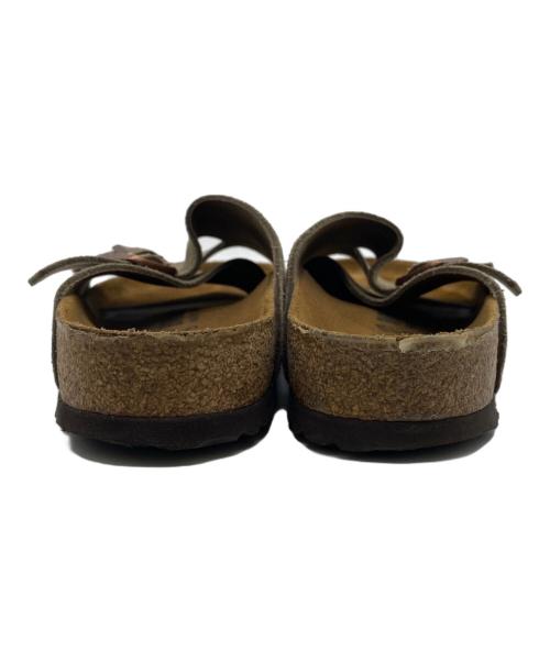 BIRKENSTOCK（ビルケンシュトック）BIRKENSTOCK (ビルケンシュトック) サンダル ブラウン×ベージュ サイズ:26cmの古着・服飾アイテム