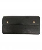 LOUIS VUITTONルイ ヴィトン）の古着「長財布」｜ブラック