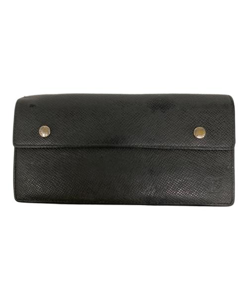 LOUIS VUITTON（ルイ ヴィトン）LOUIS VUITTON (ルイ ヴィトン) 長財布 ブラックの古着・服飾アイテム