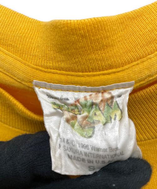 SPACE JAM（スペースジャム）SPACE JAM (スペースジャム) Tシャツ イエロー サイズ:Sの古着・服飾アイテム