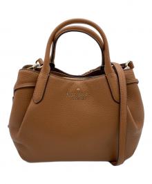 Kate Spade（ケイトスペード）の古着「2WAYショルダーバッグ」｜ブラウン
