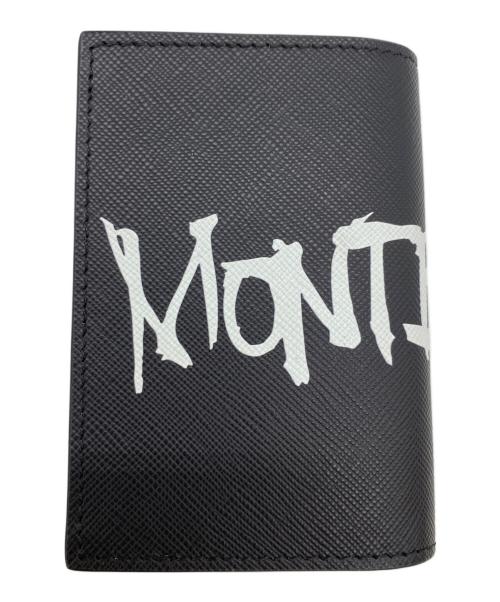 MONTBLANC（モンブラン）MONTBLANC (モンブラン) 名刺入れ ブラックの古着・服飾アイテム
