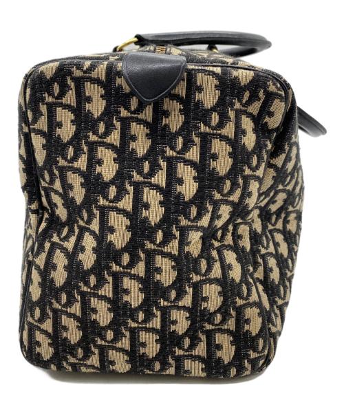 Christian Dior（クリスチャン ディオール）Christian Dior (クリスチャン ディオール) ミニボストンバッグ ブラック×ベージュの古着・服飾アイテム