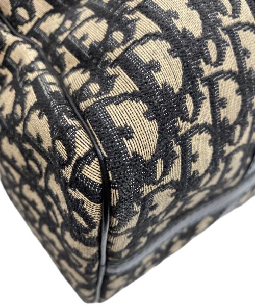 Christian Dior（クリスチャン ディオール）Christian Dior (クリスチャン ディオール) ミニボストンバッグ ブラック×ベージュの古着・服飾アイテム