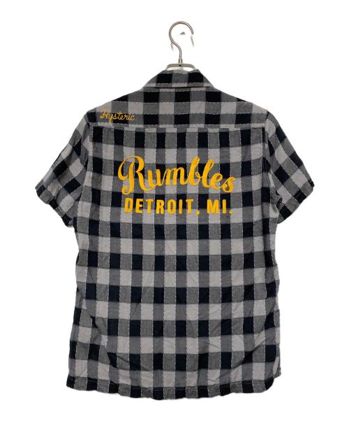 Hysteric Glamour（ヒステリックグラマー）Hysteric Glamour (ヒステリックグラマー) Hysteric Glamour　半袖シャツ ブラック サイズ:Sの古着・服飾アイテム