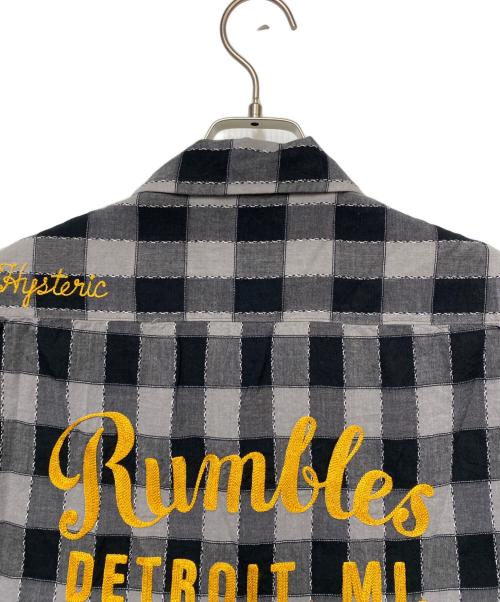 Hysteric Glamour（ヒステリックグラマー）Hysteric Glamour (ヒステリックグラマー) Hysteric Glamour　半袖シャツ ブラック サイズ:Sの古着・服飾アイテム