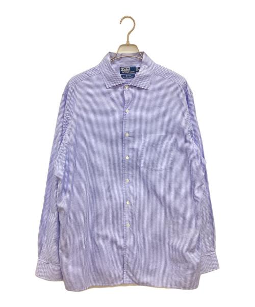 POLO RALPH LAUREN（ポロ・ラルフローレン）POLO RALPH LAUREN (ポロ・ラルフローレン) 長袖シャツ スカイブルー サイズ:XLの古着・服飾アイテム