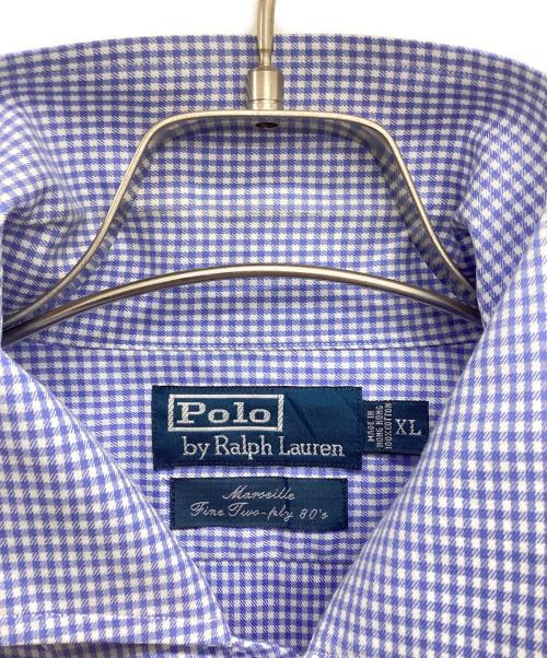 POLO RALPH LAUREN（ポロ・ラルフローレン）POLO RALPH LAUREN (ポロ・ラルフローレン) 長袖シャツ スカイブルー サイズ:XLの古着・服飾アイテム