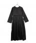 HORME（ホルメ）の古着「HORME　長袖ワンピース」｜ブラック