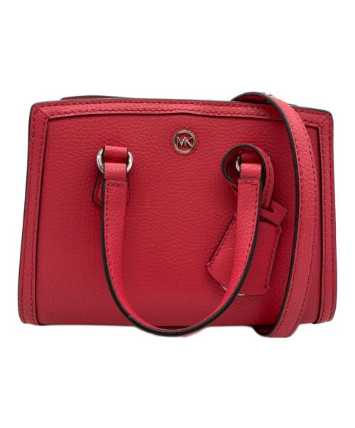 MICHAEL KORS（マイケル・コース）MICHAEL KORS (マイケルコース) チェーンショルダーバッグ ショッキングピンクの古着・服飾アイテム