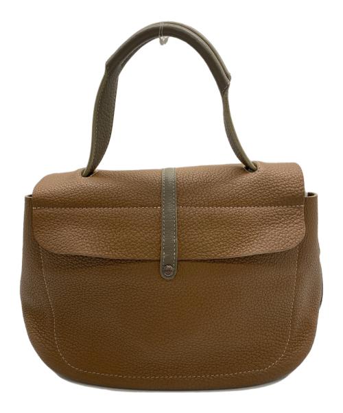 TIP ZONE KOBE（ティップゾーンコウベ）TIP ZONE KOBE (ティップゾーンコウベ) ハンドバッグ ブラウンの古着・服飾アイテム
