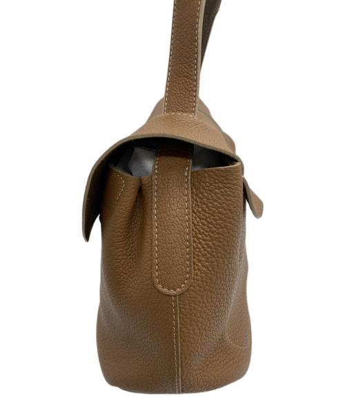 TIP ZONE KOBE（ティップゾーンコウベ）TIP ZONE KOBE (ティップゾーンコウベ) ハンドバッグ ブラウンの古着・服飾アイテム