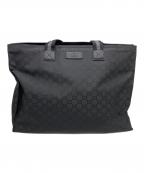 GUCCIグッチ）の古着「ナイロントートバッグ」｜ブラック