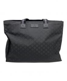 GUCCI（グッチ）の古着「ナイロントートバッグ」｜ブラック