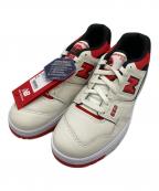 NEW BALANCEニューバランス）の古着「スニーカー」｜ホワイト×レッド