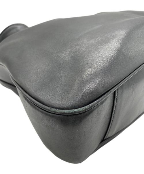 GUCCI（グッチ）GUCCI (グッチ) バンブーショルダーバッグ ブラックの古着・服飾アイテム