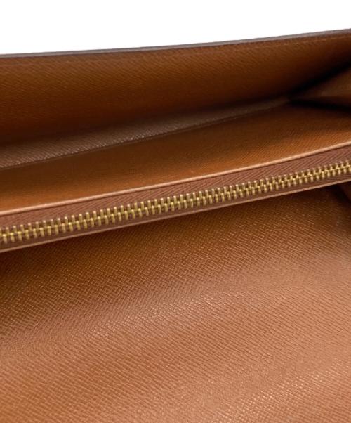 LOUIS VUITTON（ルイ ヴィトン）LOUIS VUITTON (ルイ ヴィトン) 長財布/ポシェット・ポルトモネ クレディ ブラウンの古着・服飾アイテム