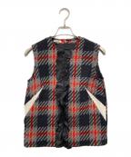 MIU MIUミュウミュウ）の古着「ニットベスト」｜ブラック