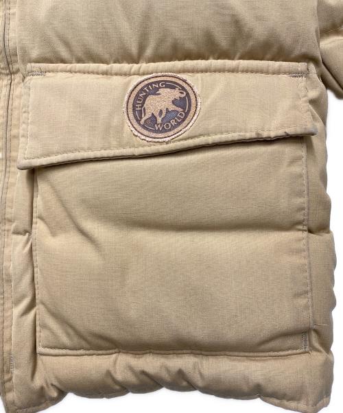 HUNTING WORLD（ハンティングワールド）HUNTING WORLD (ハンティングワールド) ダウンジャケット ベージュ サイズ:38の古着・服飾アイテム