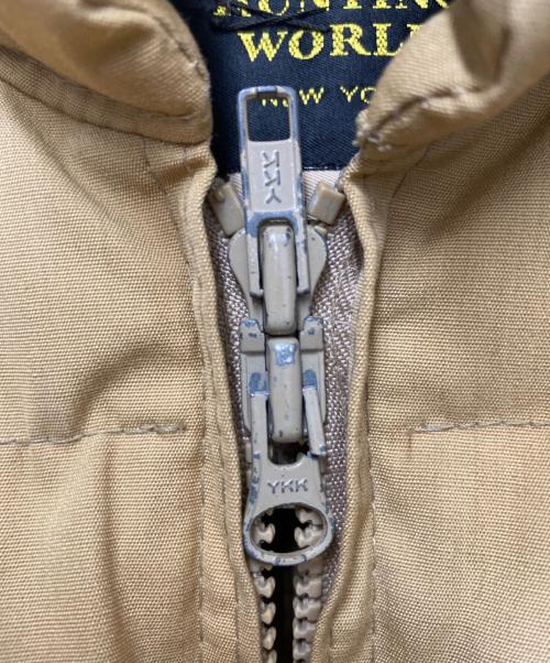 HUNTING WORLD（ハンティングワールド）HUNTING WORLD (ハンティングワールド) ダウンジャケット ベージュ サイズ:38の古着・服飾アイテム