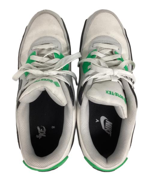 NIKE（ナイキ）NIKE (ナイキ) スニーカー ホワイト×グリーン サイズ:27の古着・服飾アイテム
