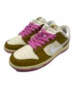 NIKEナイキ）の古着「NIKE　ダンク LOW SE」｜ブラウン×ベージュ×ピンク